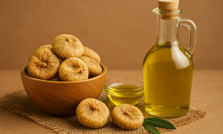 فوائد التين المجفف مع زيت الزيتون وصفة طبيعية لصحة أفضل